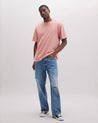 Mens Relaxed Tee - Pink Sands