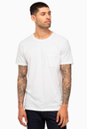 White Pima Pocket T