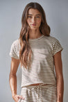 Sunday Striped Knit Top