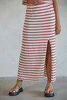 Gabe Striped Skirt