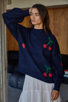 Cherry On Top Mock Sweater