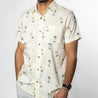 Retro Palms Linen Buttondown