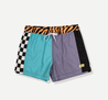Zebra Waist Swim Short