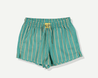 Pinstripe Short - Teal