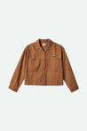 Utopia Overshirt in Washed Copper