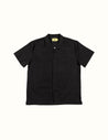 Basics Leisure Stretch Buttonup Black