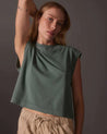 Relaxed Muscle Tee- Sage Leaf