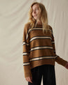 Felicity Seater in Khaki Stripe