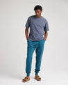 Mens Relaxed Tee Blue Steel