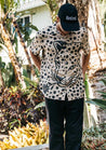 Big Cat Button Up - Stretch