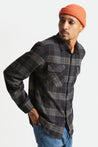 Bowery Flannel - Black/Charcoal